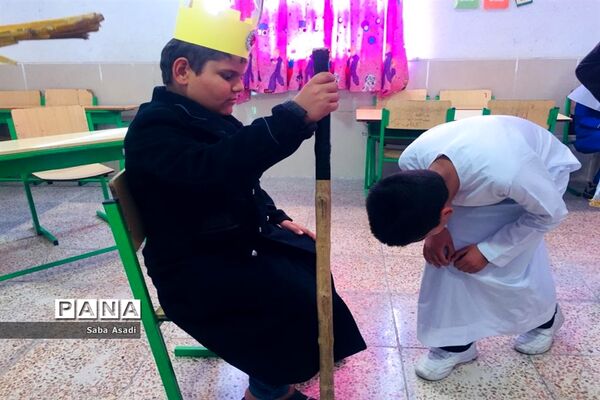 برگزاری مسابقه قطبی گلستان خوانی  در گله دار