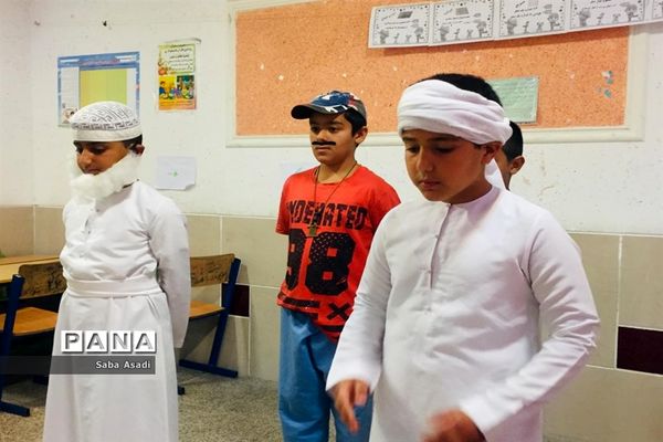 برگزاری مسابقه قطبی گلستان خوانی  در گله دار