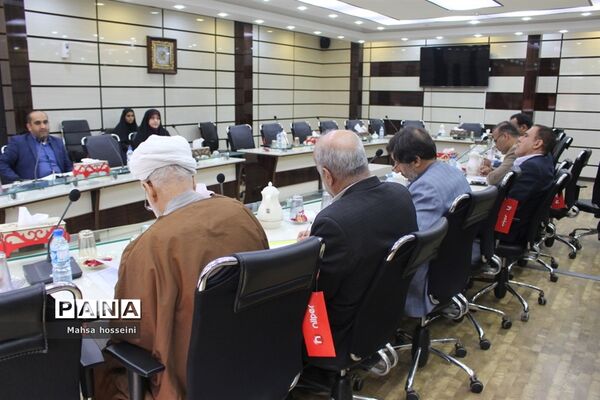 جلسه شورای اقامه نماز اداره کل آموزش و پرورش استان بوشهر