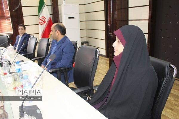 جلسه شورای اقامه نماز اداره کل آموزش و پرورش استان بوشهر