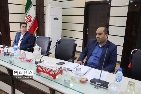 جلسه شورای اقامه نماز اداره کل آموزش و پرورش استان بوشهر