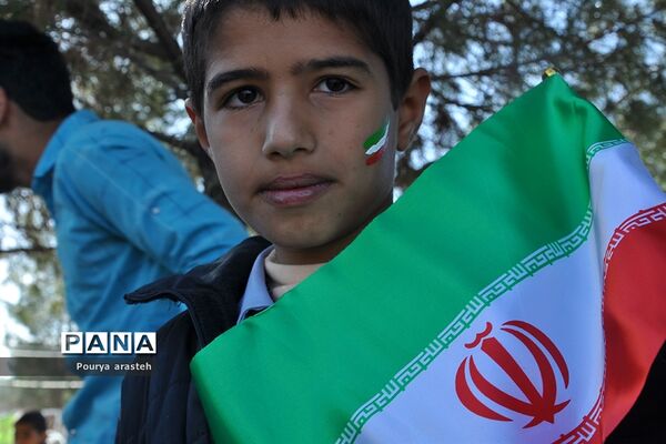 مراسم راهپیمایی ۲۲بهمن در شهرستان خوسف خراسان جنوبی