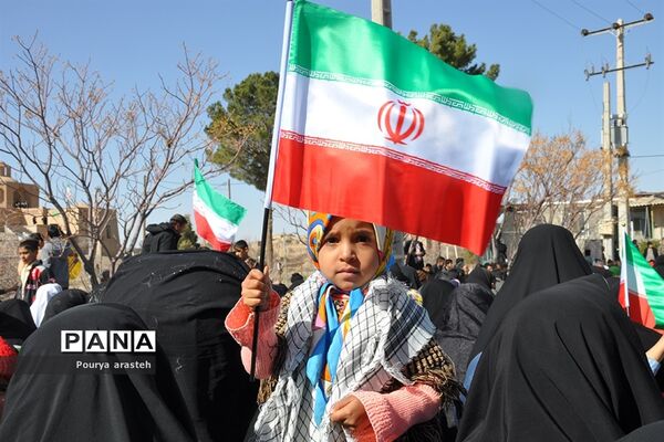 مراسم راهپیمایی ۲۲بهمن در شهرستان خوسف خراسان جنوبی