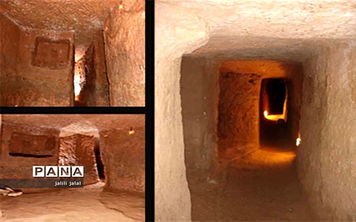 فعالان گردشگری و صنایع دستی شهر تاریخی زیر زمینی نوش آباد، به معرفی آثار خود می پردازند