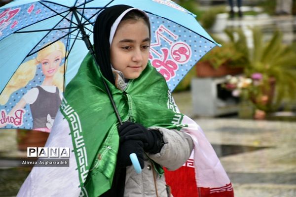 راه‌پیمایی  یوم الله 22 بهمن در بابلسر