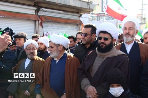 مراسم راهپیمایی 22 بهمن در شهرقدس(2)