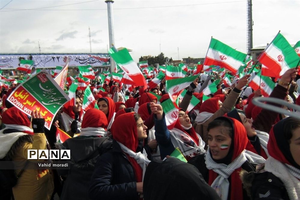 راهپیمایی ۲۲ بهمن در کرمانشاه