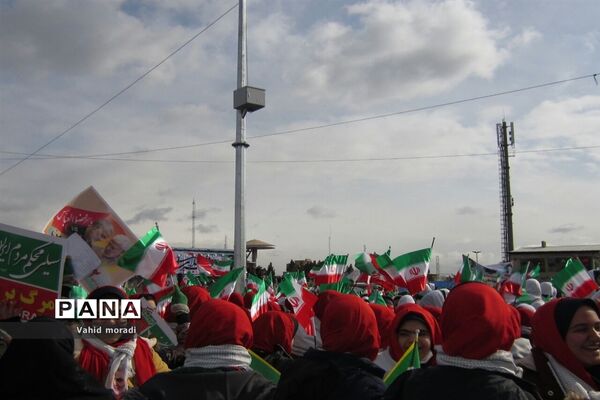 راهپیمایی ۲۲ بهمن در کرمانشاه