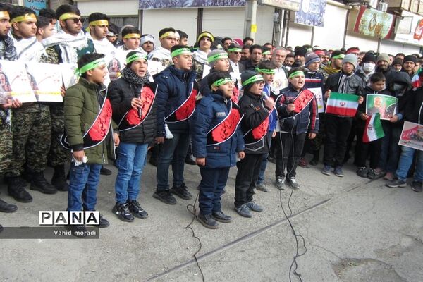 راهپیمایی ۲۲ بهمن در کرمانشاه