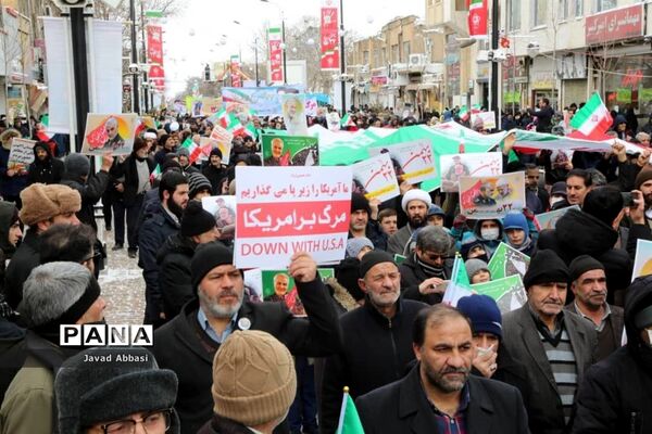 راهپیمایی باشکوه 22 بهمن 98 زنجان