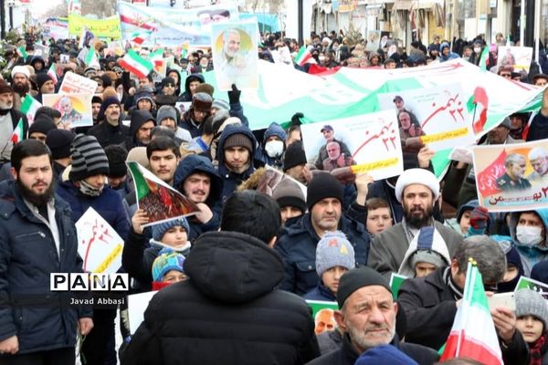 راهپیمایی باشکوه 22 بهمن 98 زنجان