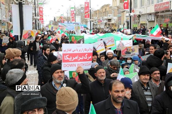 راهپیمایی باشکوه 22 بهمن 98 زنجان