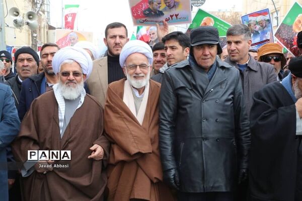 راهپیمایی باشکوه 22 بهمن 98 زنجان