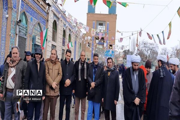 راهپیمایی باشکوه 22 بهمن 98 زنجان