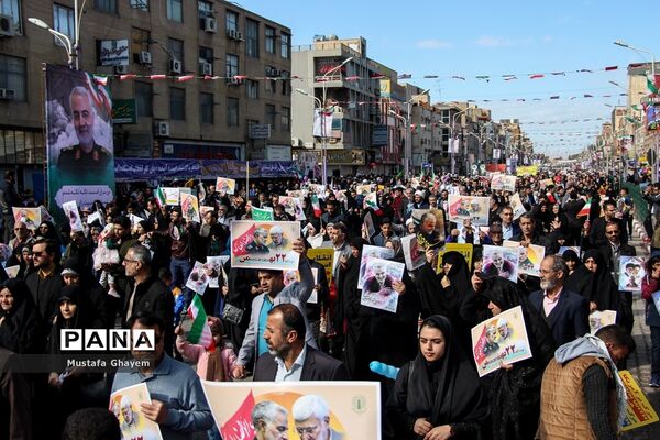 راهپیمایی 22بهمن در اهواز