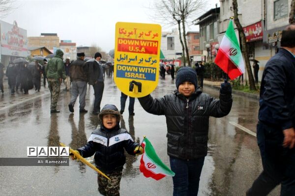 راه‌پیمایی روز 22 بهمن در قائم‌شهر