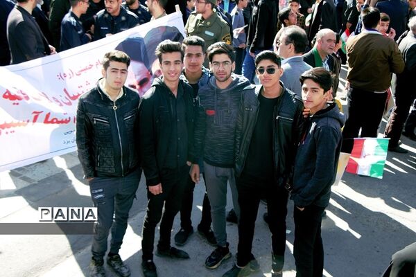 جشن چهل ویک سالگی انقلاب در یزد
