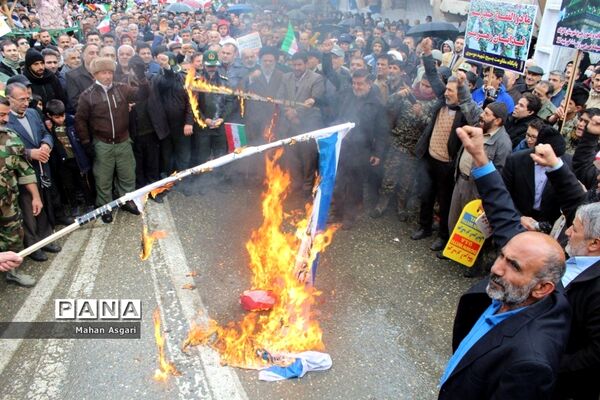 راه‌پیمایی روز 22 بهمن در گلوگاه