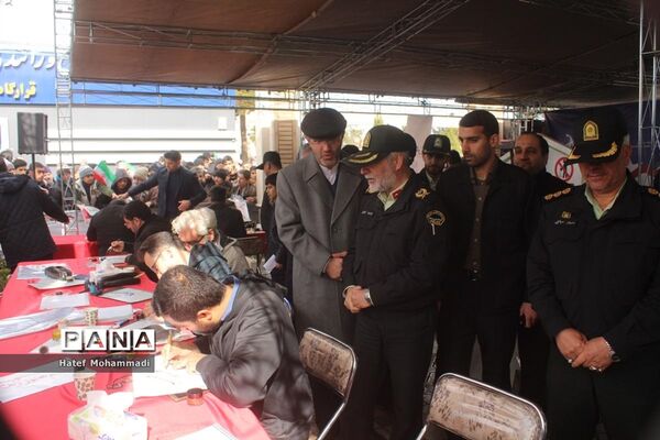 راهپیمایی 22 بهمن در قم