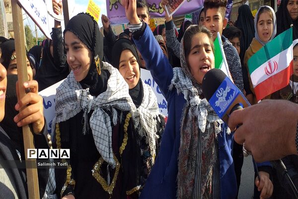 مراسم راهپیمایی ۲۲بهمن ۹۸ شهرستان حمیدیه