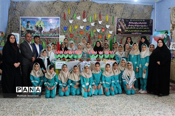 طرح ملی لاله های روشن در دبستان دخترانه عترت برازجان