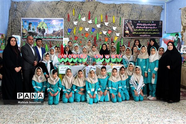 طرح ملی لاله های روشن در دبستان دخترانه عترت برازجان