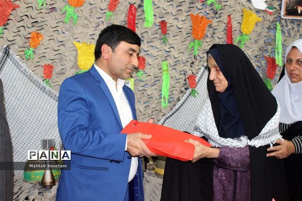 طرح ملی لاله های روشن در دبستان دخترانه عترت برازجان