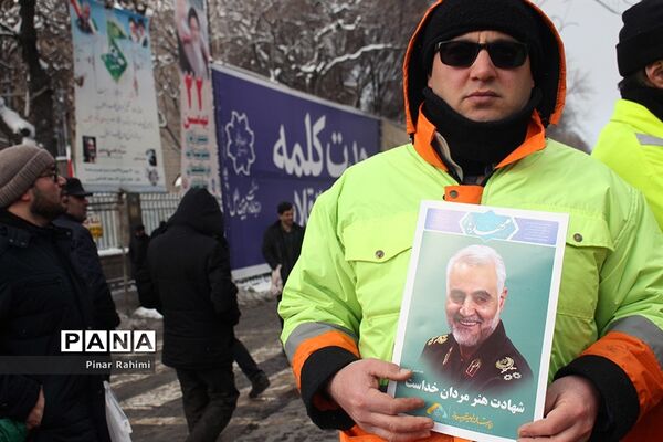 راهپیمایی 22 بهمن ماه در تبریز-3