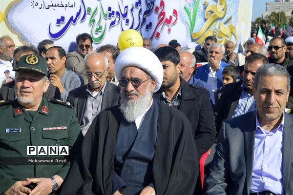 راهپیمایی 22 بهمن در بوشهر