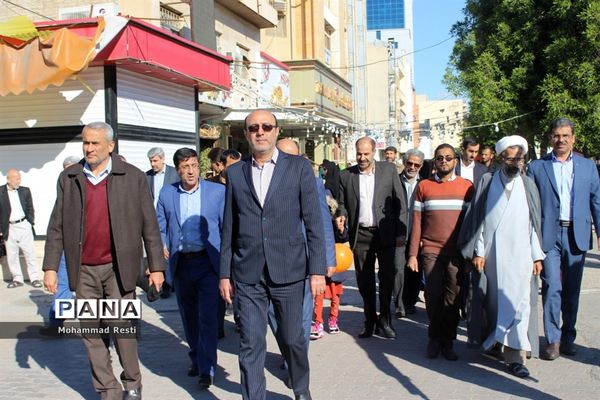 راهپیمایی 22 بهمن در بوشهر