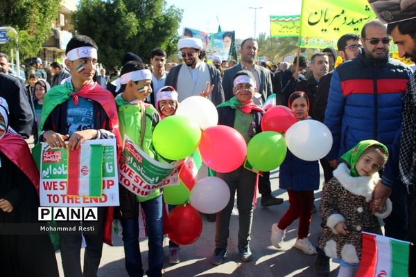 راهپیمایی 22 بهمن در بوشهر