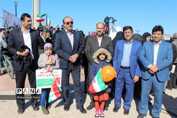 راهپیمایی 22 بهمن در بوشهر