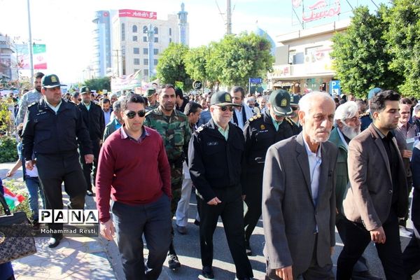 راهپیمایی 22 بهمن در بوشهر