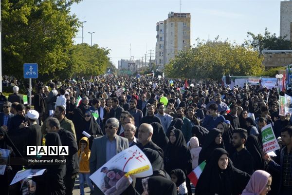 راهپیمایی 22 بهمن در بوشهر