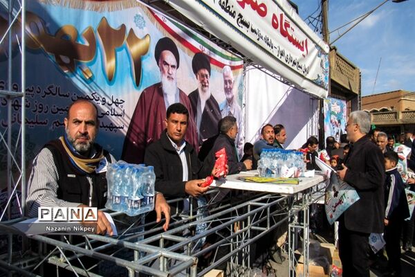 چهل و یکمین  راهپیمایی 22 بهمن در اهواز