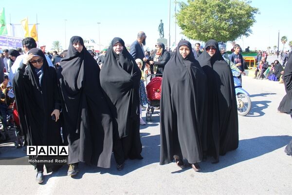 راهپیمایی 22 بهمن در بوشهر