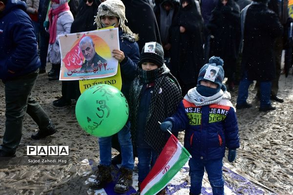 راهپیمایی 22 بهمن ماه در تبریز-2