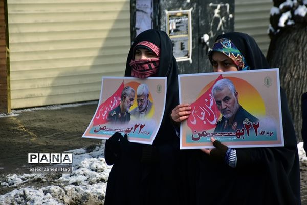 راهپیمایی 22 بهمن ماه در تبریز-2