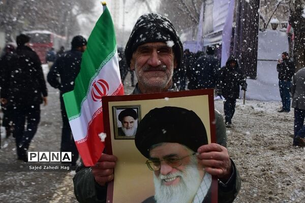 راهپیمایی 22 بهمن ماه در تبریز-2