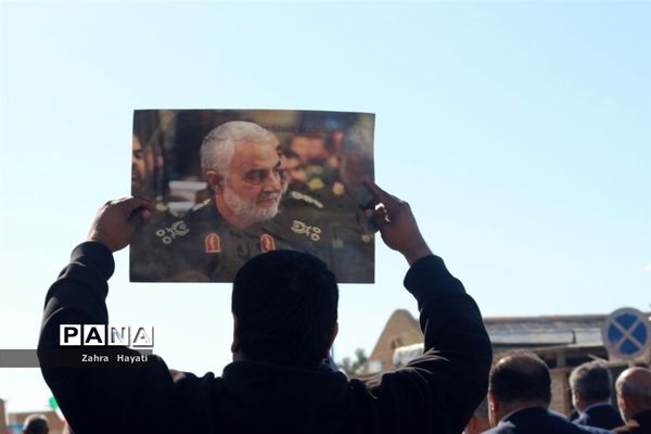 مراسم راهپیمایی باشکوه ۲۲ بهمن در شهرستان امیدیه