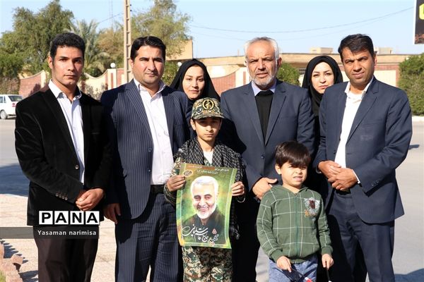 مراسم راهپیمایی باشکوه ۲۲ بهمن در شهرستان امیدیه