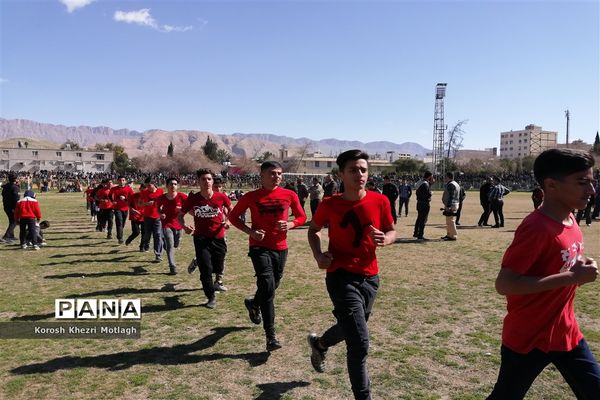 راهپیمایی 22 بهمن و اربعین شهادت حاج قاسم سلیمانی در کازرون