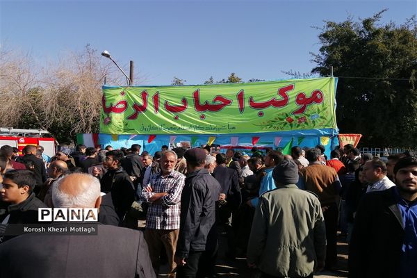 راهپیمایی 22 بهمن و اربعین شهادت حاج قاسم سلیمانی در کازرون