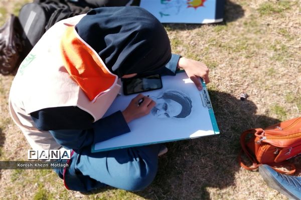 راهپیمایی 22 بهمن و اربعین شهادت حاج قاسم سلیمانی در کازرون