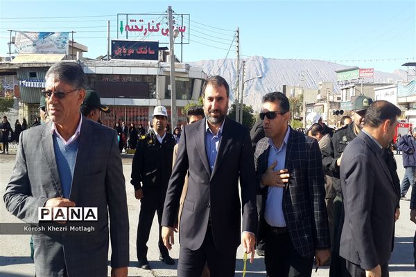 راهپیمایی 22 بهمن و اربعین شهادت حاج قاسم سلیمانی در کازرون