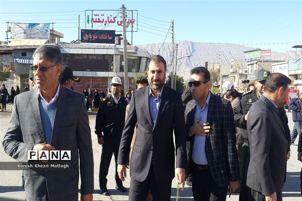 راهپیمایی 22 بهمن و اربعین شهادت حاج قاسم سلیمانی در کازرون