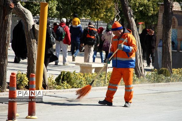 پاکبانان؛ هم مثل همیشه حاضر بعد از راهپیمایی 22 بهمن