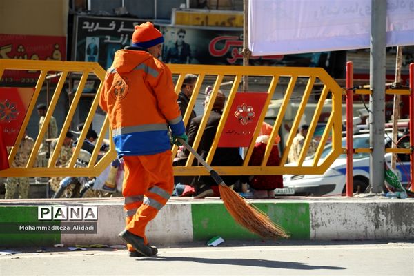 پاکبانان؛ هم مثل همیشه حاضر بعد از راهپیمایی 22 بهمن