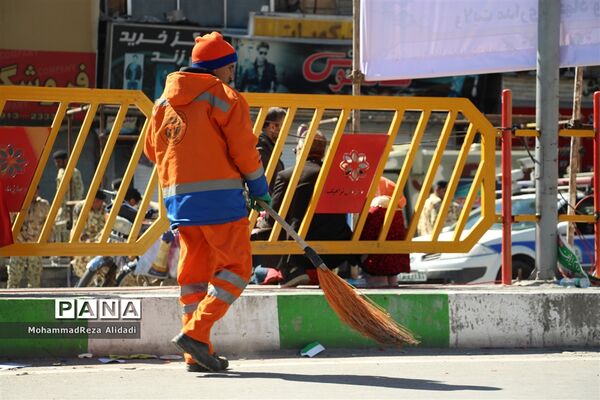 پاکبانان؛ هم مثل همیشه حاضر بعد از راهپیمایی 22 بهمن
