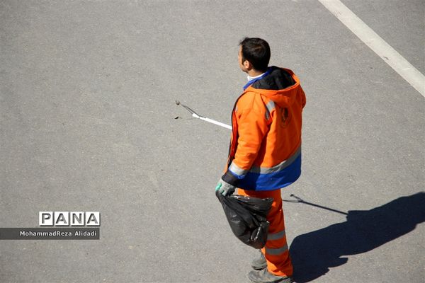 پاکبانان؛ هم مثل همیشه حاضر بعد از راهپیمایی 22 بهمن